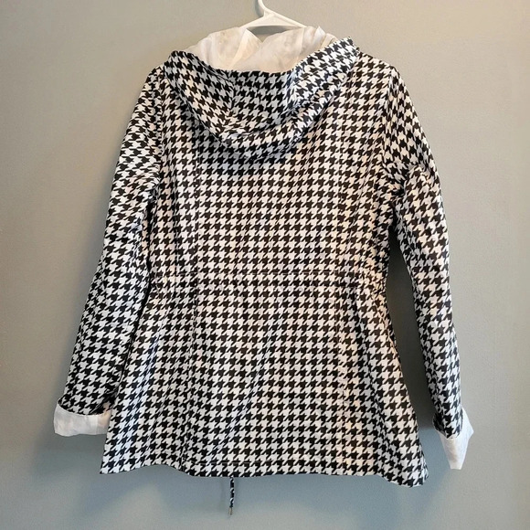 NWT Kim Roger's Rain jackets Gingham Size Small - Picture 2 of 6